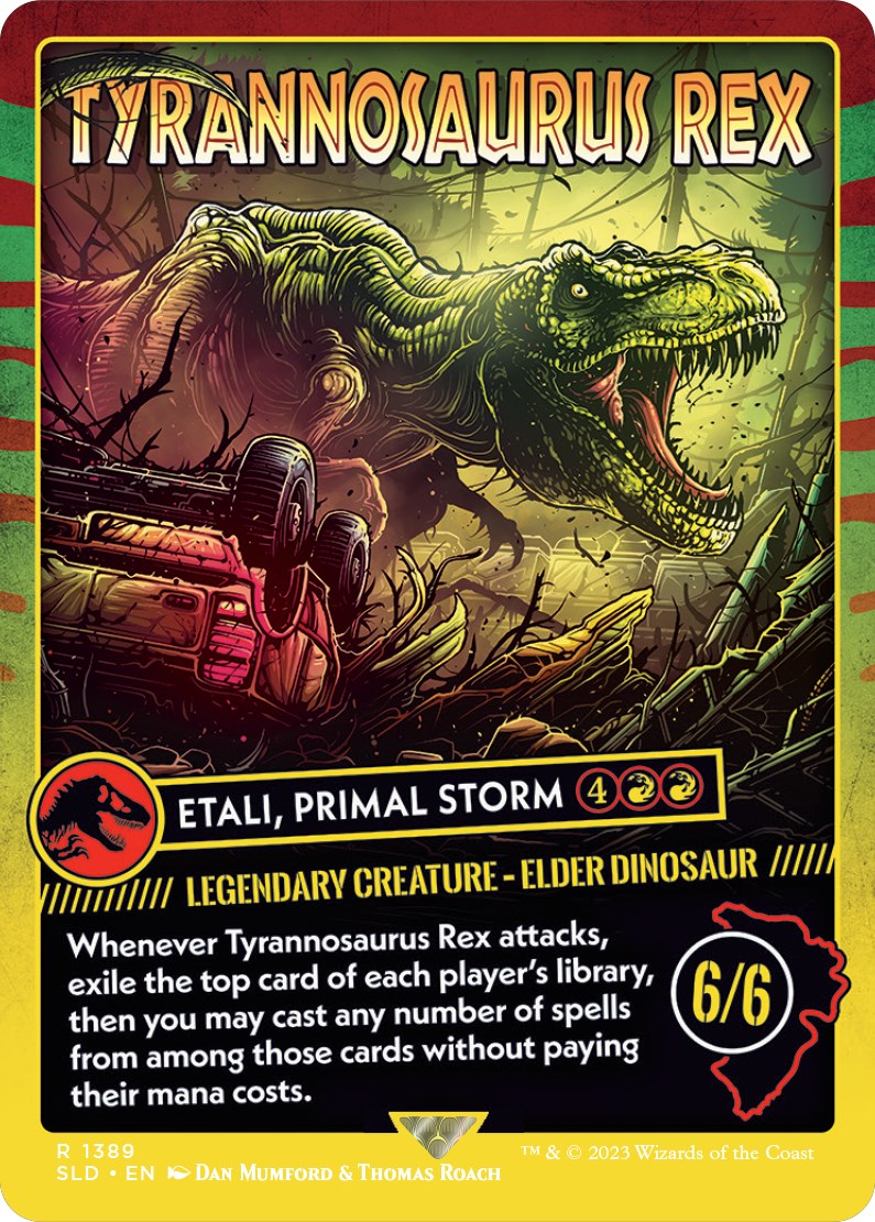 Tyrannosaurus Rex - Etali, Primal Storm [Secret Lair Drop Series] | Fandemonia Ltd