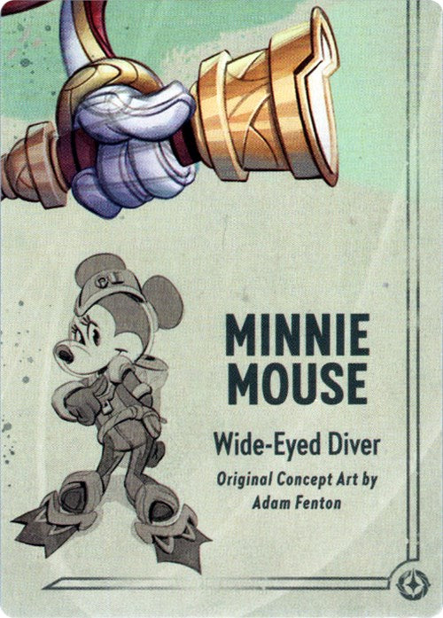 Minnie Mouse - Wide-Eyed Diver Puzzle Insert (Bottom Right) [Rise of the Floodborn] | Fandemonia Ltd