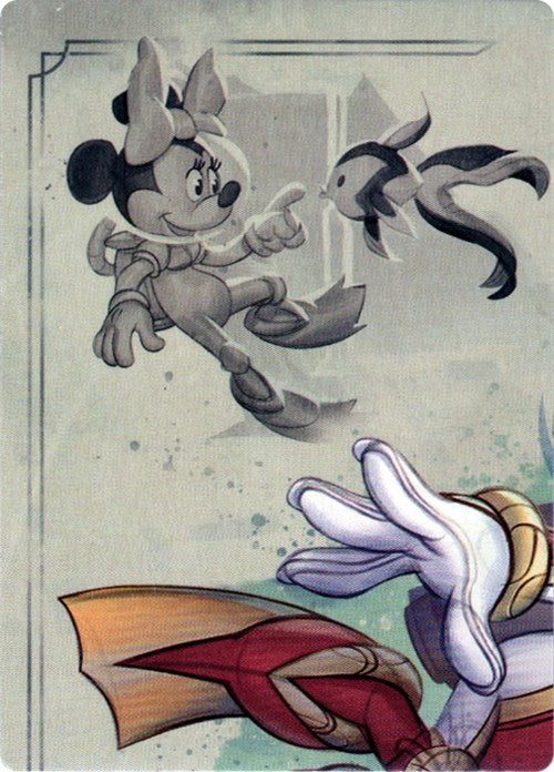 Minnie Mouse - Wide-Eyed Diver Puzzle Insert (Top Left) [Rise of the Floodborn] | Fandemonia Ltd