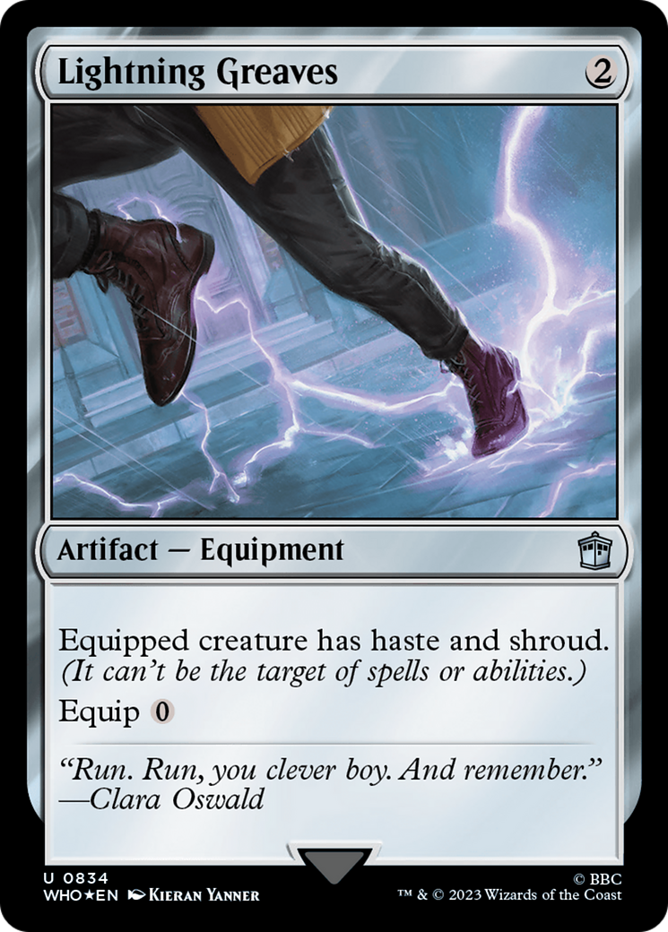 Lightning Greaves (Surge Foil) [Doctor Who] | Fandemonia Ltd