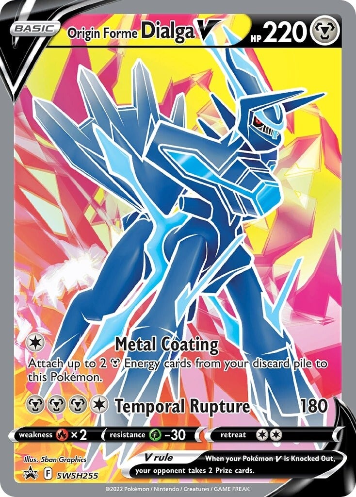 Origin Forme Dialga V (SWSH255) [Sword & Shield: Black Star Promos] | Fandemonia Ltd