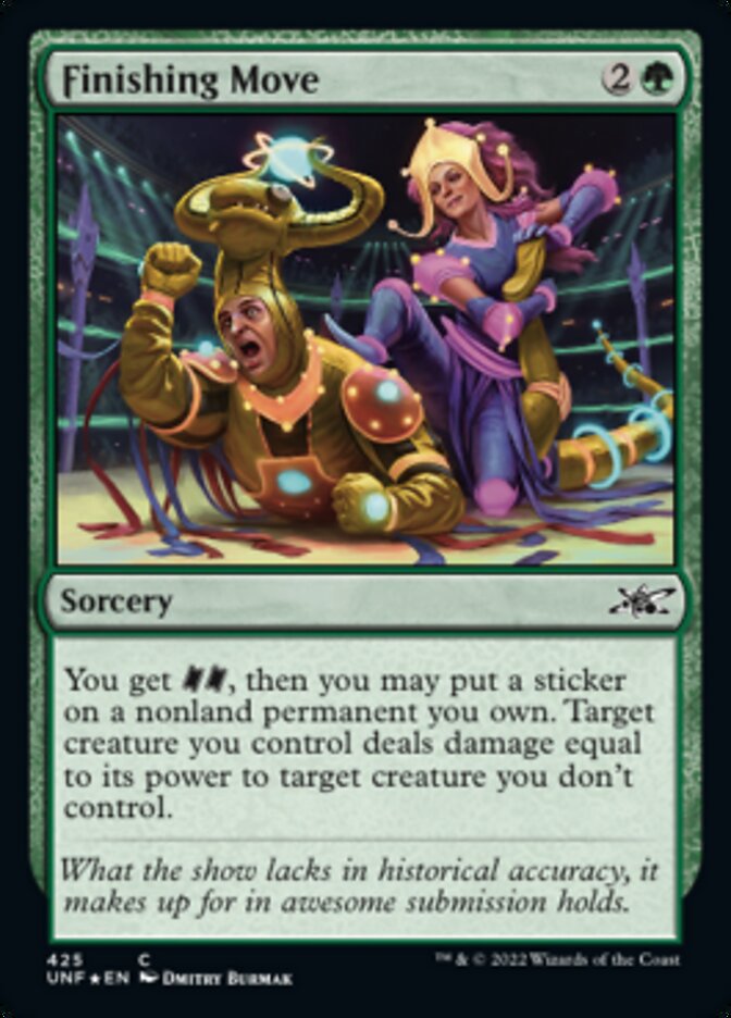 Finishing Move (Galaxy Foil) [Unfinity] | Fandemonia Ltd