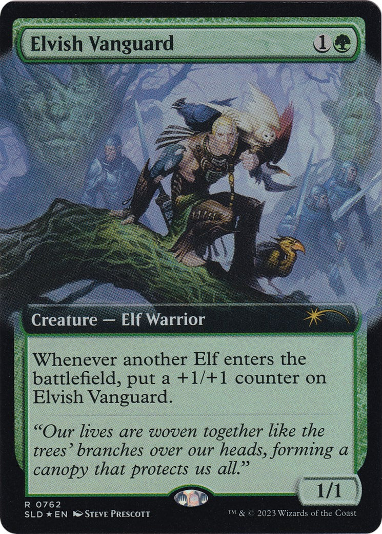 Elvish Vanguard (Extended Art) [Secret Lair Drop Series] | Fandemonia Ltd
