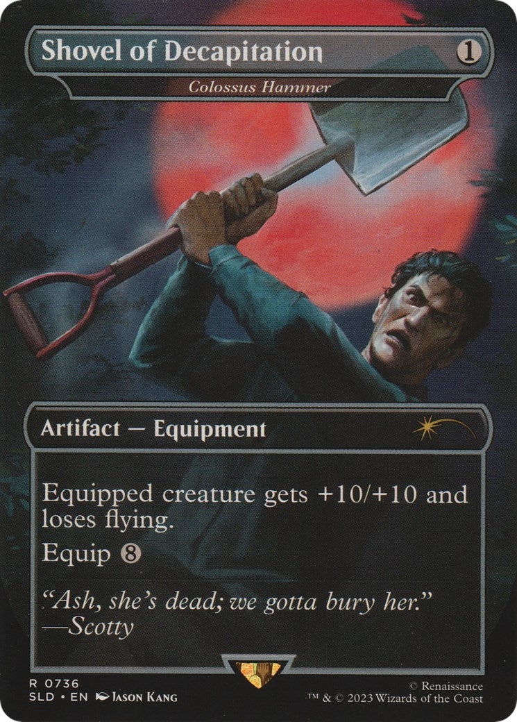 Shovel of Decapitation - Colossus Hammer [Secret Lair Drop Series] | Fandemonia Ltd