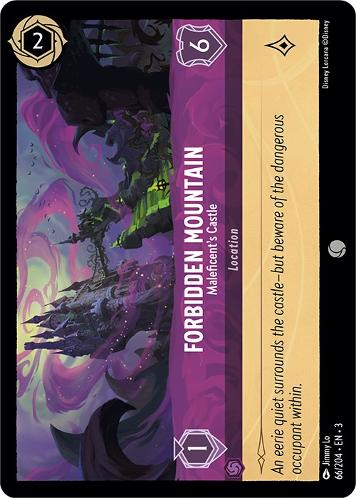 Forbidden Mountain - Maleficent's Castle (66/204) [Into the Inklands] | Fandemonia Ltd