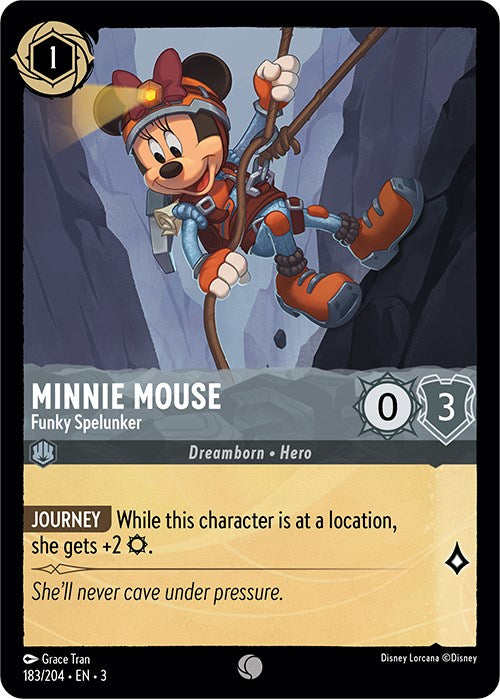 Minnie Mouse - Funky Spelunker (183/204) [Into the Inklands] | Fandemonia Ltd