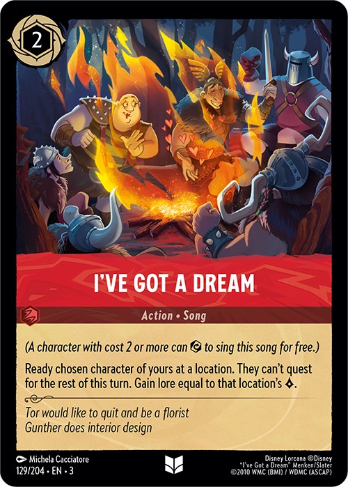 I've Got a Dream (129/204) [Into the Inklands] | Fandemonia Ltd