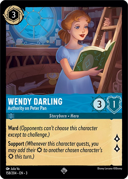 Wendy Darling - Authority on Peter Pan (158/204) [Into the Inklands] | Fandemonia Ltd