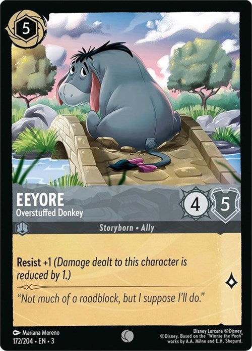 Eeyore - Overstuffed Donkey (172/204) [Into the Inklands] | Fandemonia Ltd