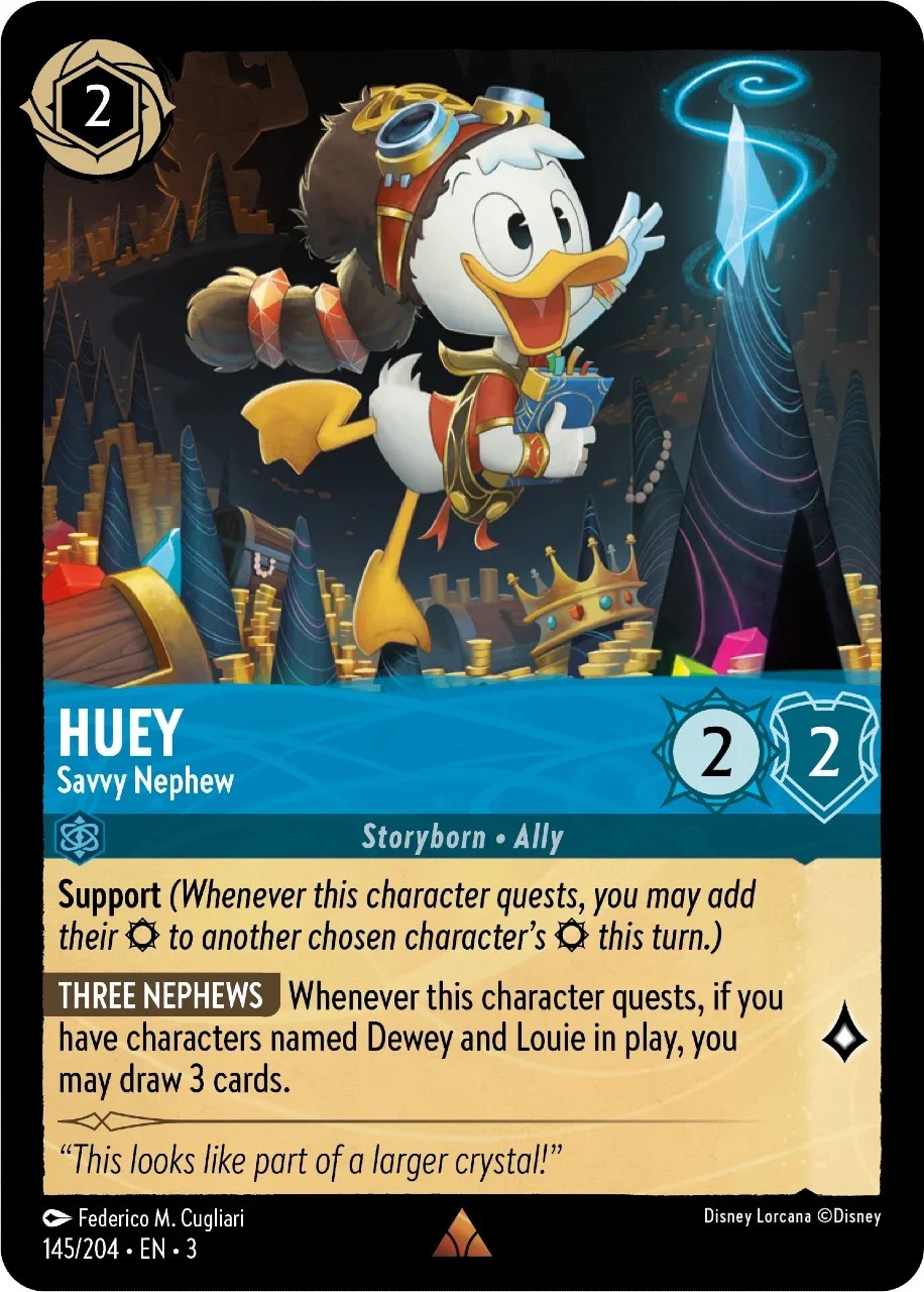 Huey - Savvy Nephew (145/204) [Into the Inklands] | Fandemonia Ltd