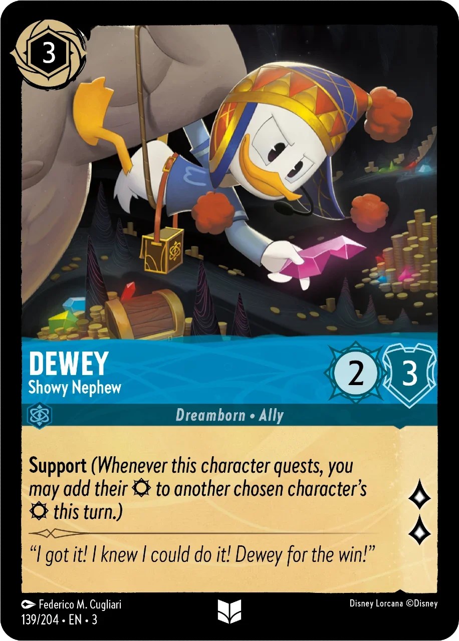 Dewey - Showy Nephew (139/204) [Into the Inklands] | Fandemonia Ltd