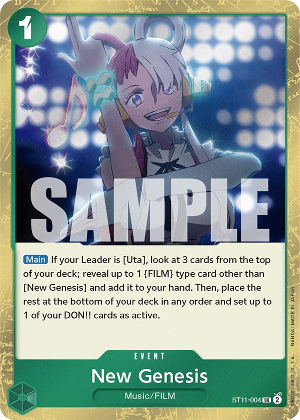 New Genesis [Starter Deck: Uta] | Fandemonia Ltd