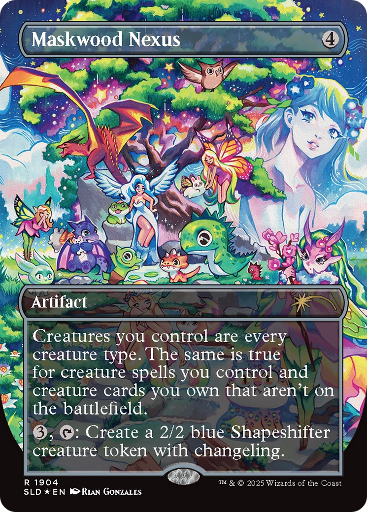 Maskwood Nexus (Double Rainbow Foil) [Secret Lair Drop Series] | Fandemonia Ltd