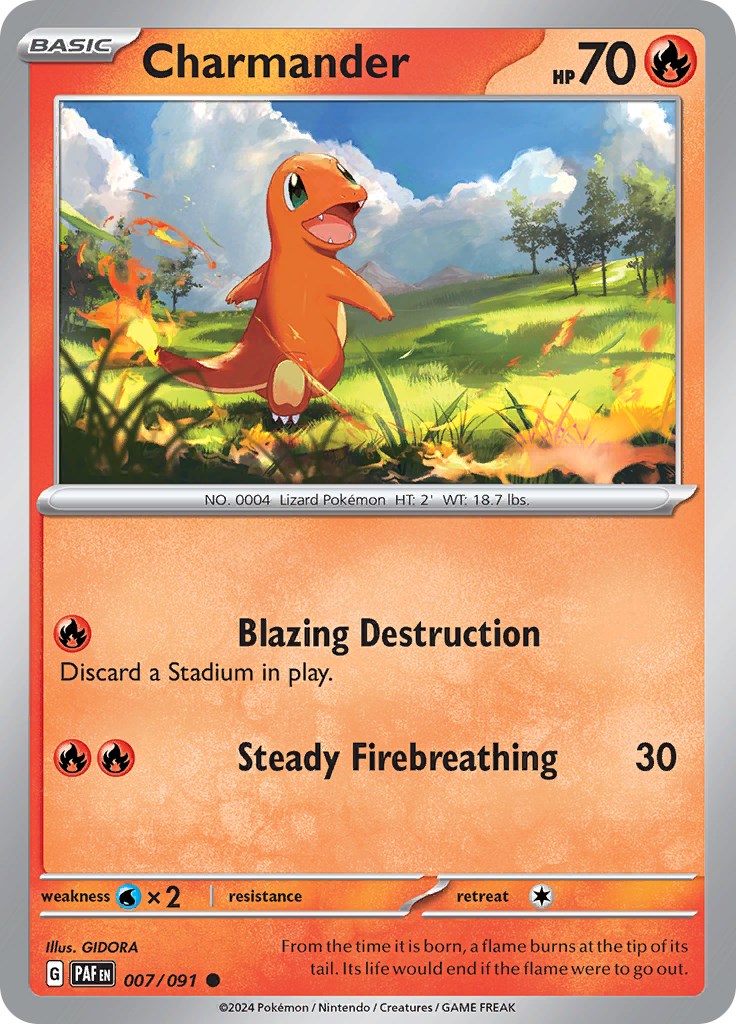 Charmander (007/091) [Scarlet & Violet: Paldean Fates] | Fandemonia Ltd