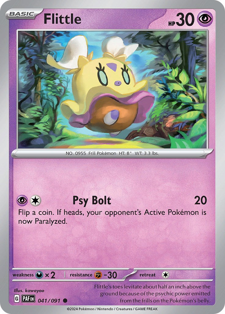 Flittle (041/091) [Scarlet & Violet: Paldean Fates] | Fandemonia Ltd