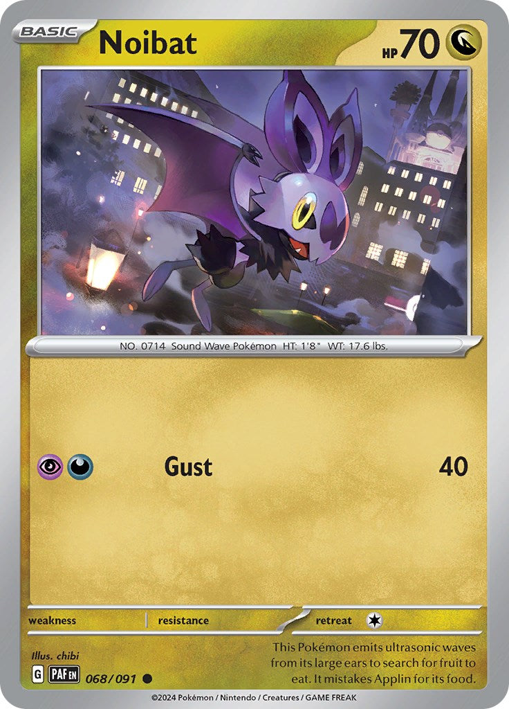 Noibat (068/091) [Scarlet & Violet: Paldean Fates] | Fandemonia Ltd