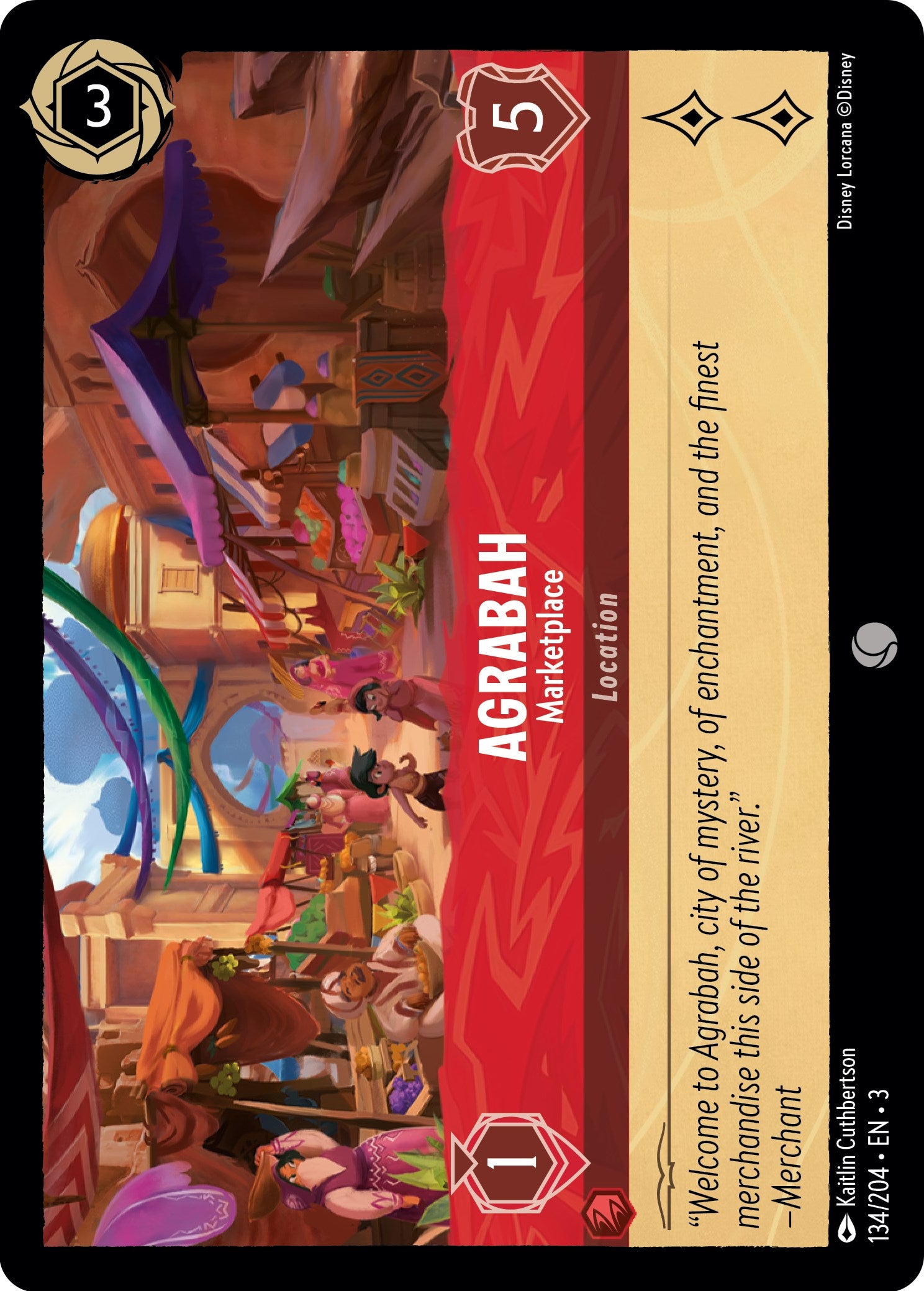 Agrabah - Marketplace (134/204) [Into the Inklands] | Fandemonia Ltd