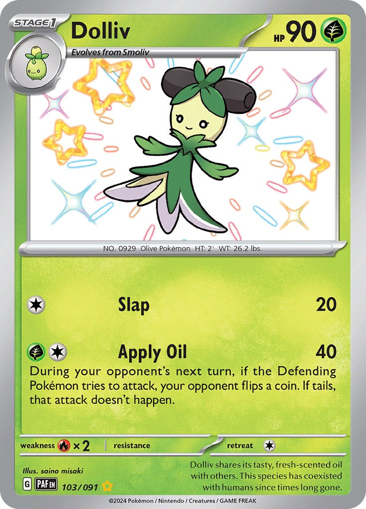Dolliv (103/091) [Scarlet & Violet: Paldean Fates] | Fandemonia Ltd