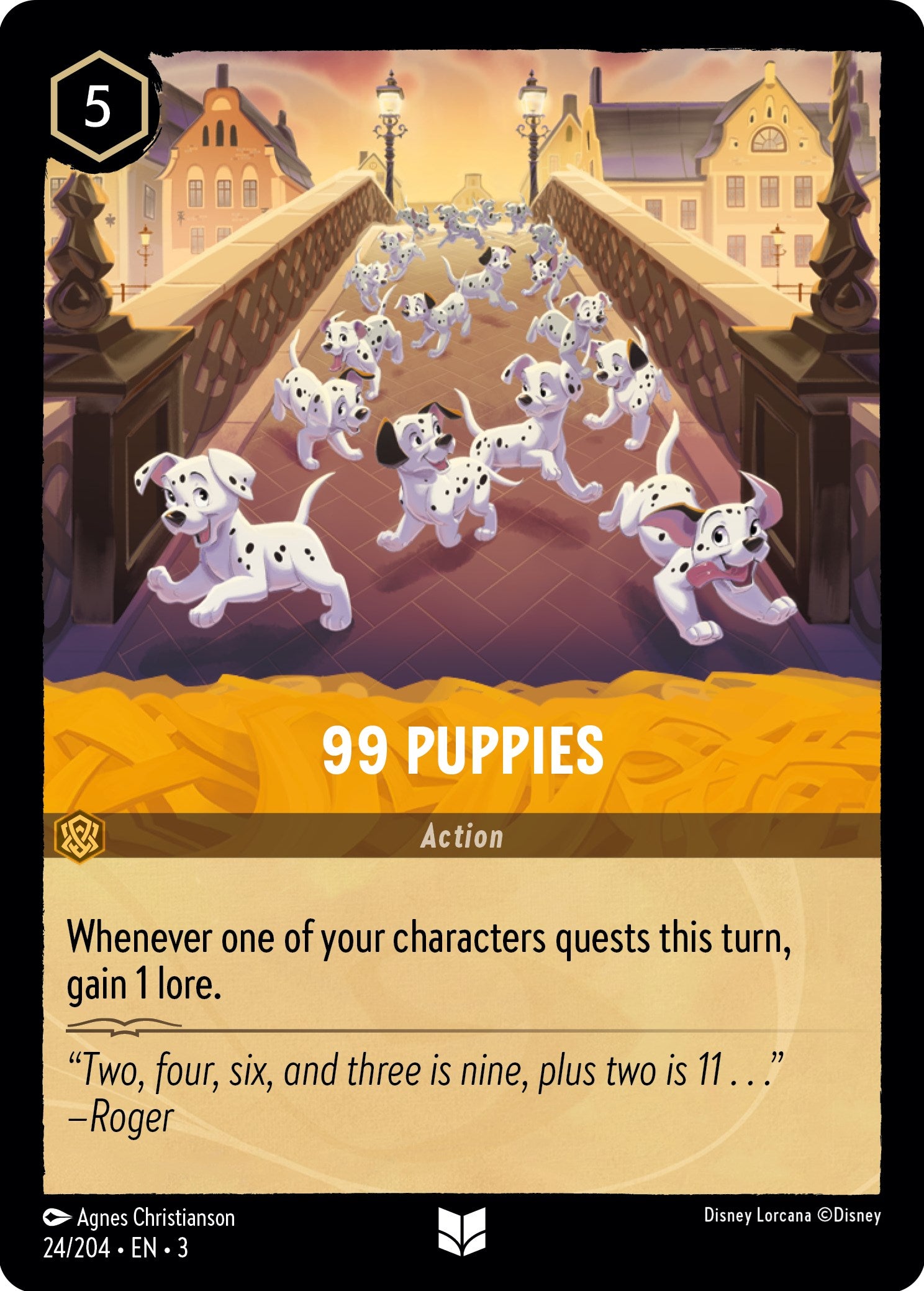 99 Puppies (24/204) [Into the Inklands] | Fandemonia Ltd