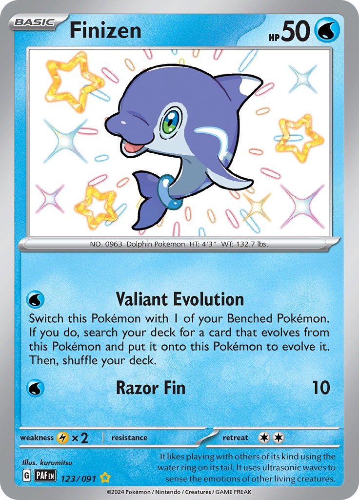 Finizen (123/091) [Scarlet & Violet: Paldean Fates] | Fandemonia Ltd
