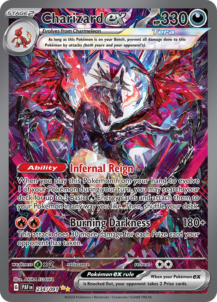 Charizard ex (234/091) [Scarlet & Violet: Paldean Fates] | Fandemonia Ltd