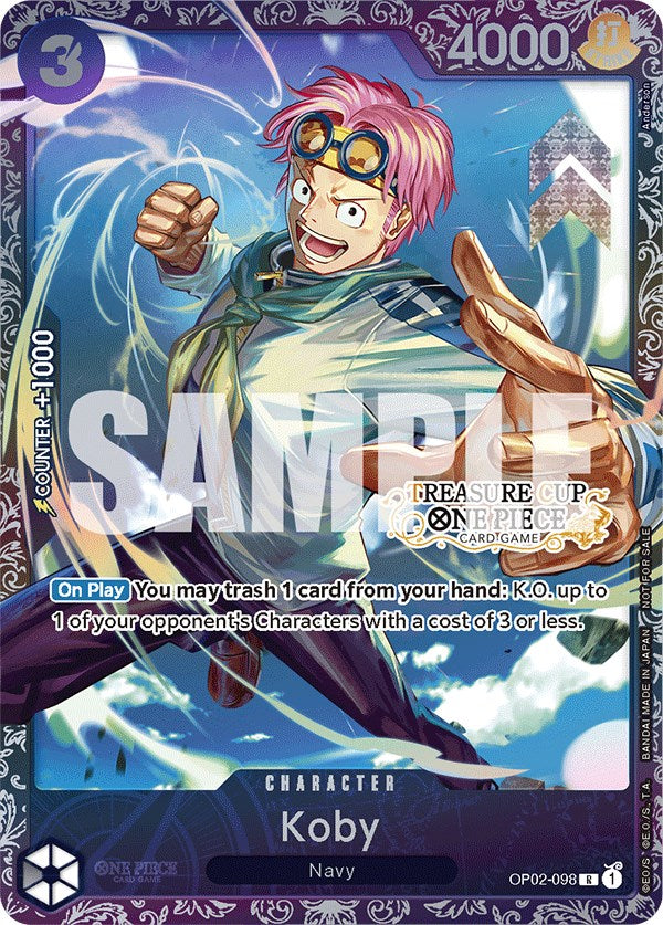 Koby (Treasure Cup) [One Piece Promotion Cards] | Fandemonia Ltd