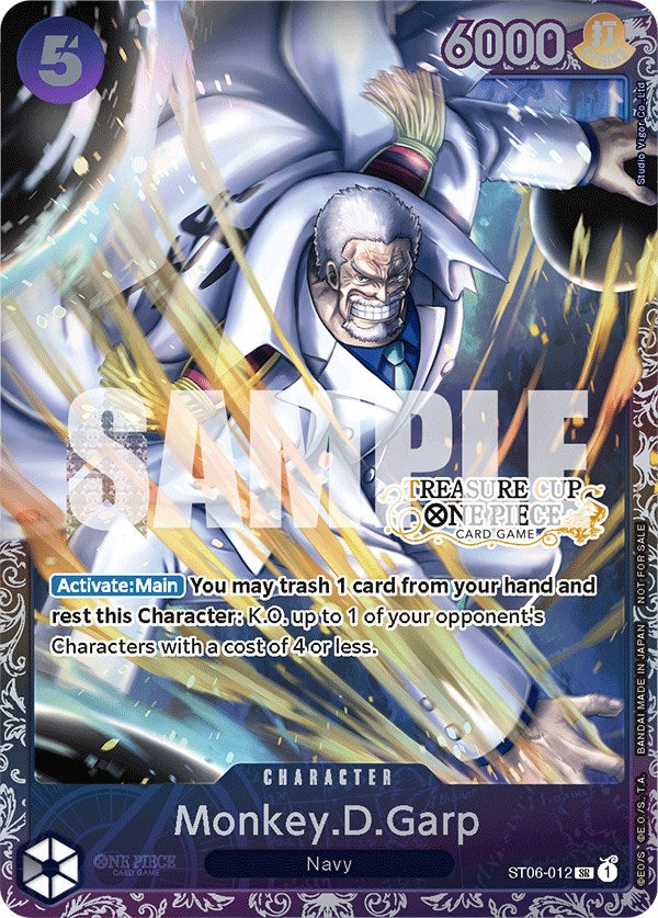 Monkey.D.Garp (Treasure Cup) [One Piece Promotion Cards] | Fandemonia Ltd