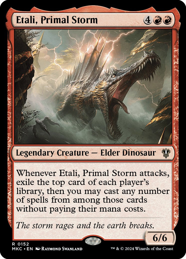 Etali, Primal Storm [Murders at Karlov Manor Commander] | Fandemonia Ltd