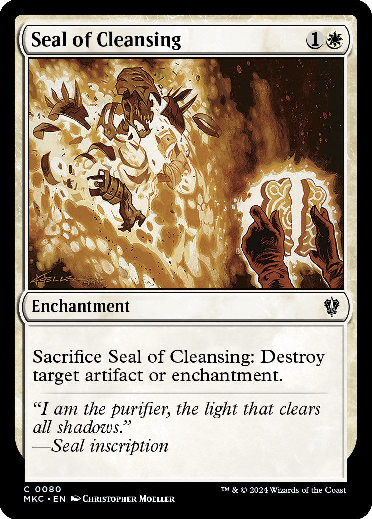 Seal of Cleansing [Murders at Karlov Manor Commander] | Fandemonia Ltd
