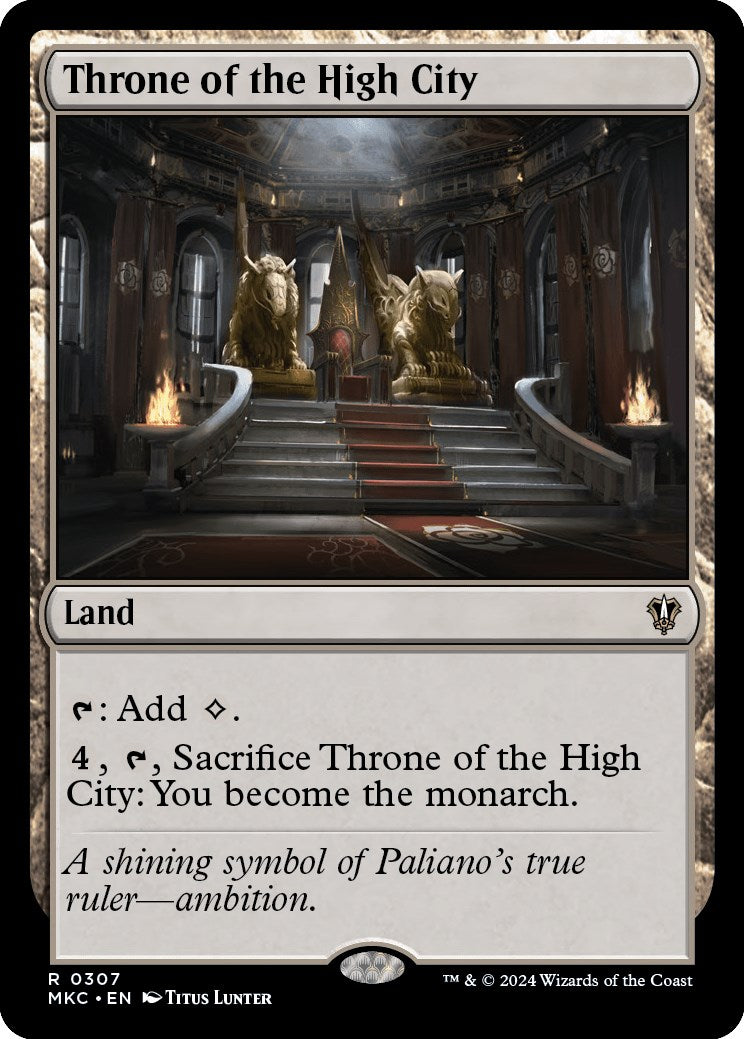 Throne of the High City [Murders at Karlov Manor Commander] | Fandemonia Ltd