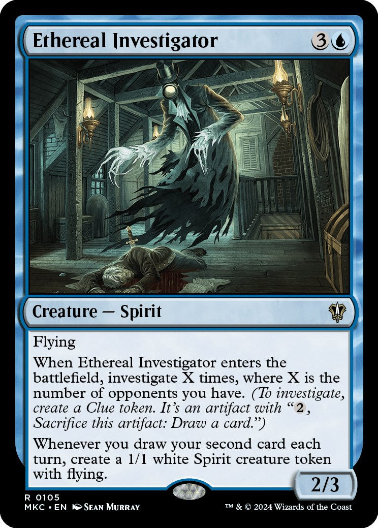 Ethereal Investigator [Murders at Karlov Manor Commander] | Fandemonia Ltd
