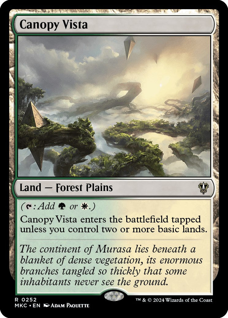 Canopy Vista [Murders at Karlov Manor Commander] | Fandemonia Ltd
