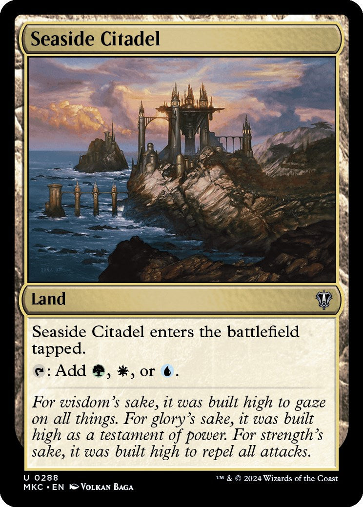 Seaside Citadel [Murders at Karlov Manor Commander] | Fandemonia Ltd