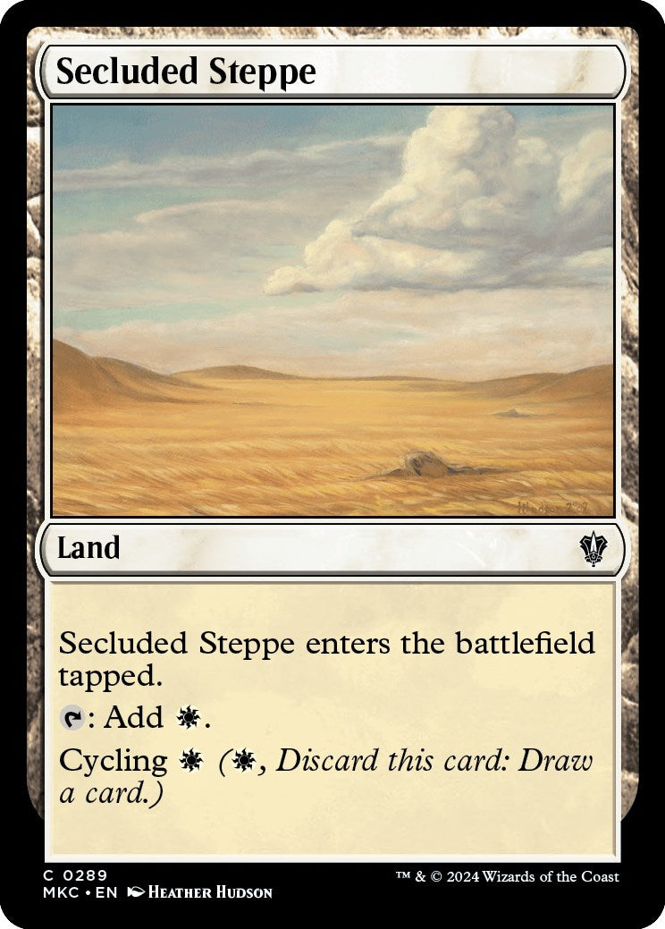 Secluded Steppe [Murders at Karlov Manor Commander] | Fandemonia Ltd