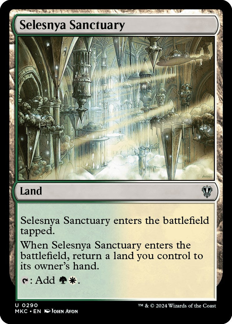 Selesnya Sanctuary [Murders at Karlov Manor Commander] | Fandemonia Ltd