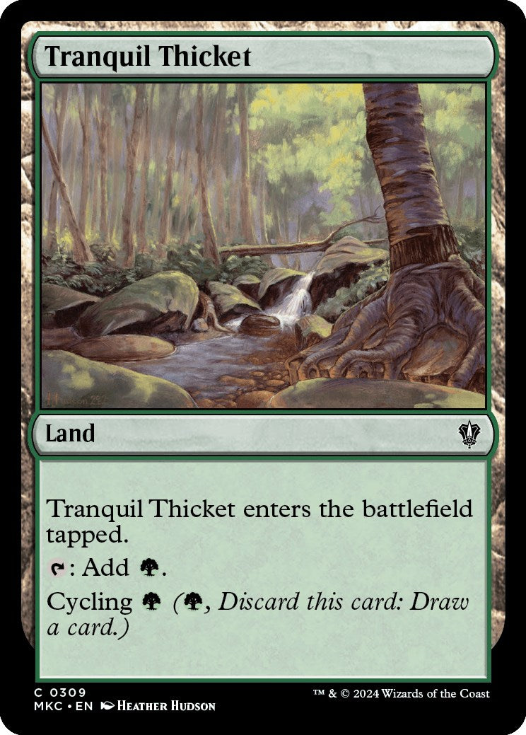 Tranquil Thicket [Murders at Karlov Manor Commander] | Fandemonia Ltd