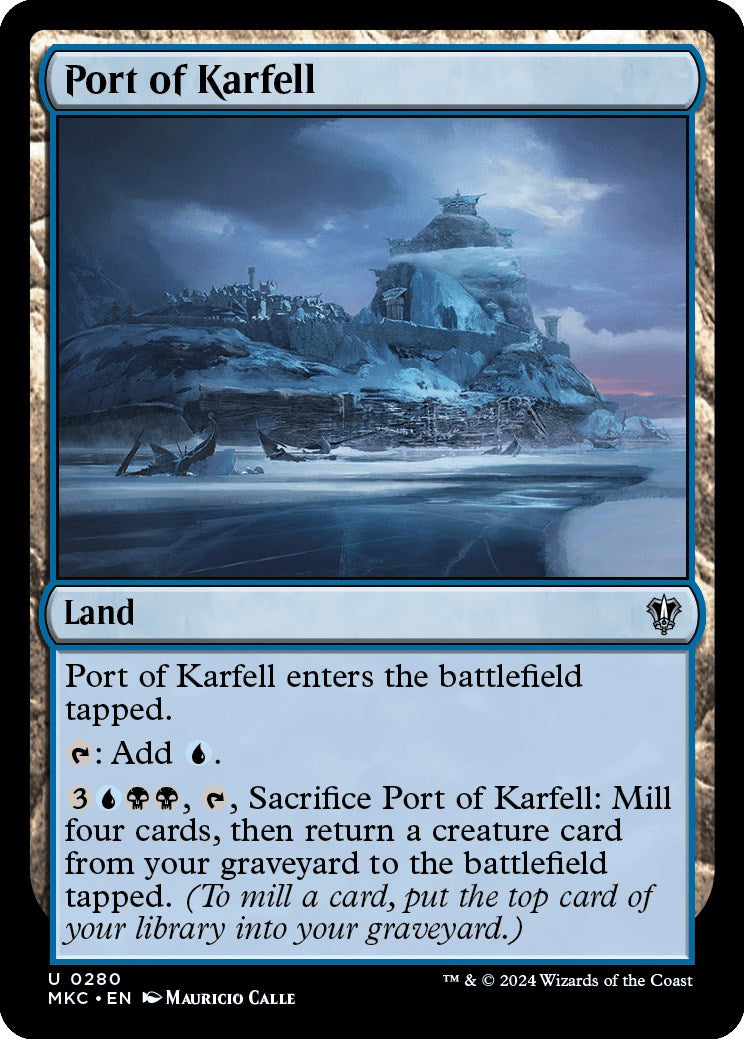 Port of Karfell [Murders at Karlov Manor Commander] | Fandemonia Ltd