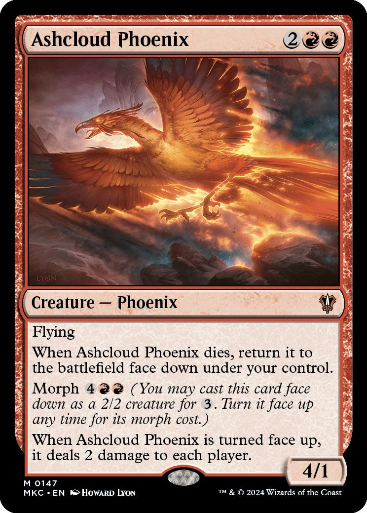 Ashcloud Phoenix [Murders at Karlov Manor Commander] | Fandemonia Ltd