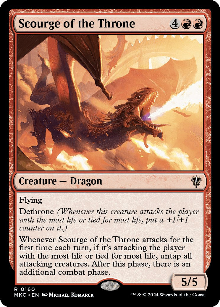 Scourge of the Throne [Murders at Karlov Manor Commander] | Fandemonia Ltd