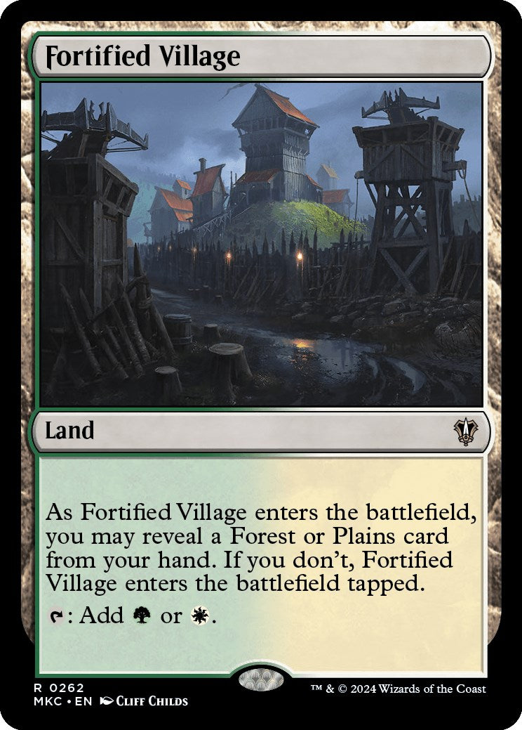 Fortified Village [Murders at Karlov Manor Commander] | Fandemonia Ltd