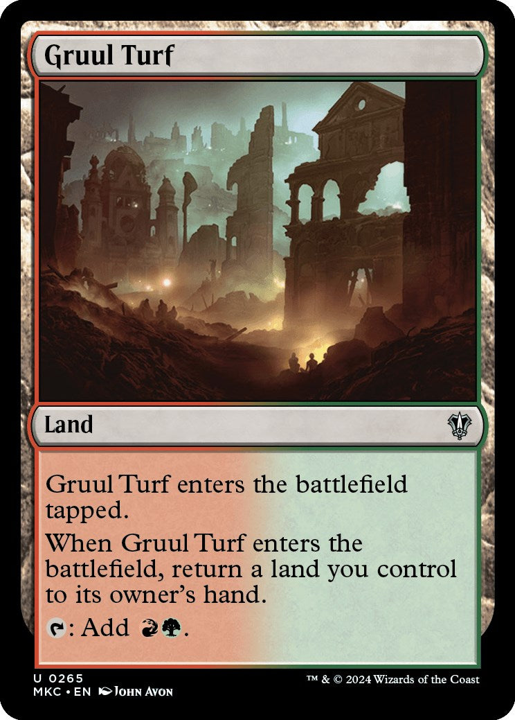 Gruul Turf [Murders at Karlov Manor Commander] | Fandemonia Ltd