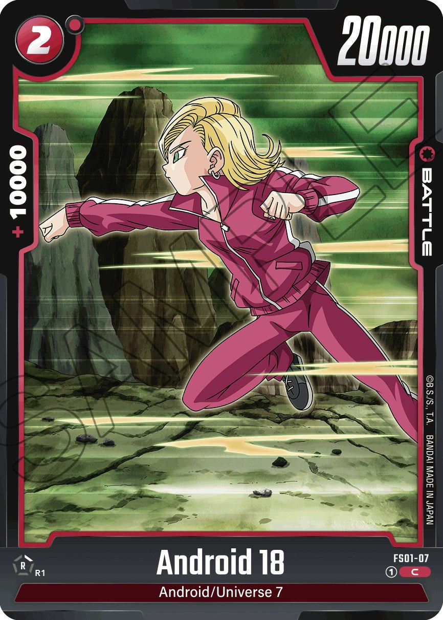Android 18 [Starter Deck: Son Goku] | Fandemonia Ltd
