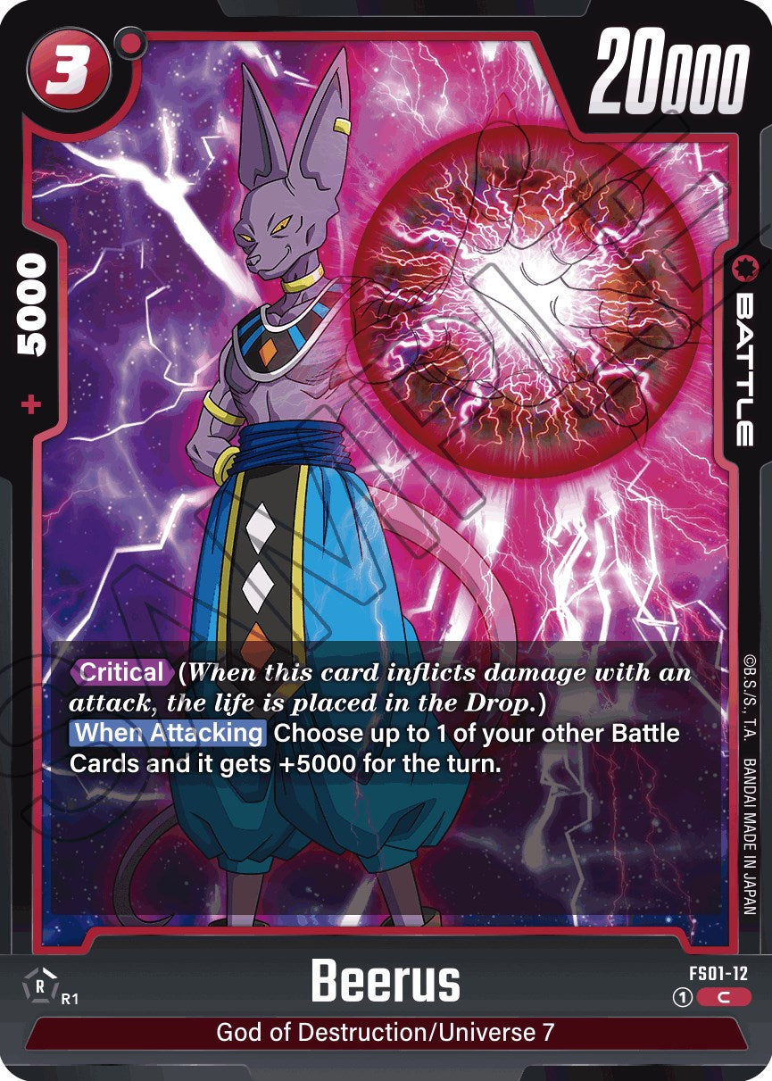 Beerus [Starter Deck: Son Goku] | Fandemonia Ltd