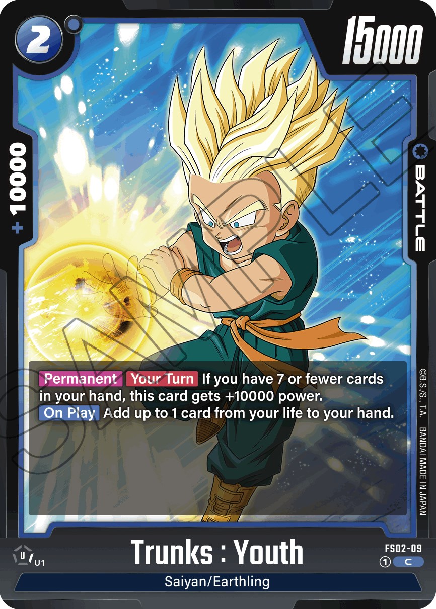 Trunks : Youth (FS02-09) [Starter Deck: Vegeta] | Fandemonia Ltd