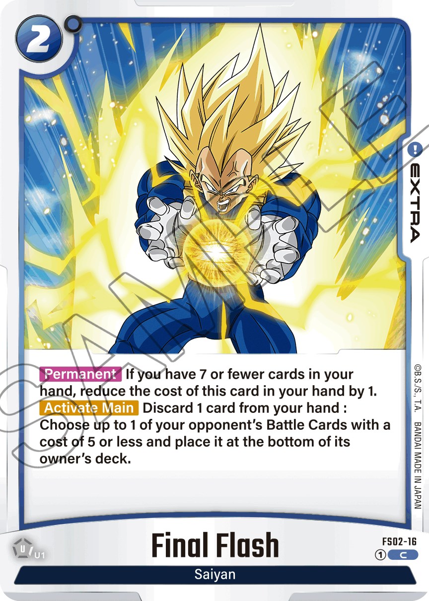 Final Flash [Starter Deck: Vegeta] | Fandemonia Ltd