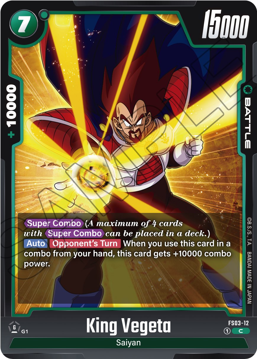 King Vegeta [Starter Deck: Broly] | Fandemonia Ltd