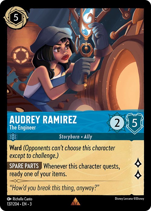 Audrey Ramirez - The Engineer (137/204) [Into the Inklands] | Fandemonia Ltd
