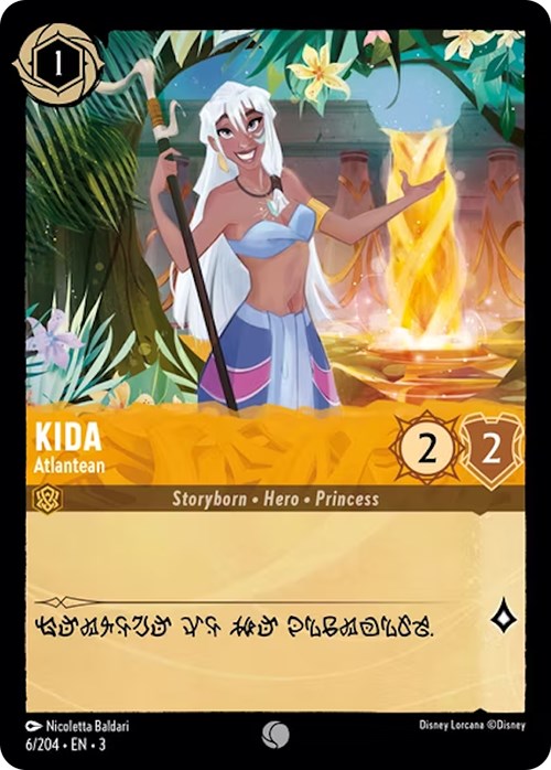 Kida - Atlantean (6/204) [Into the Inklands] | Fandemonia Ltd