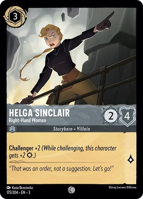 Helga Sinclair - Right-Hand Woman (175/204) [Into the Inklands] | Fandemonia Ltd