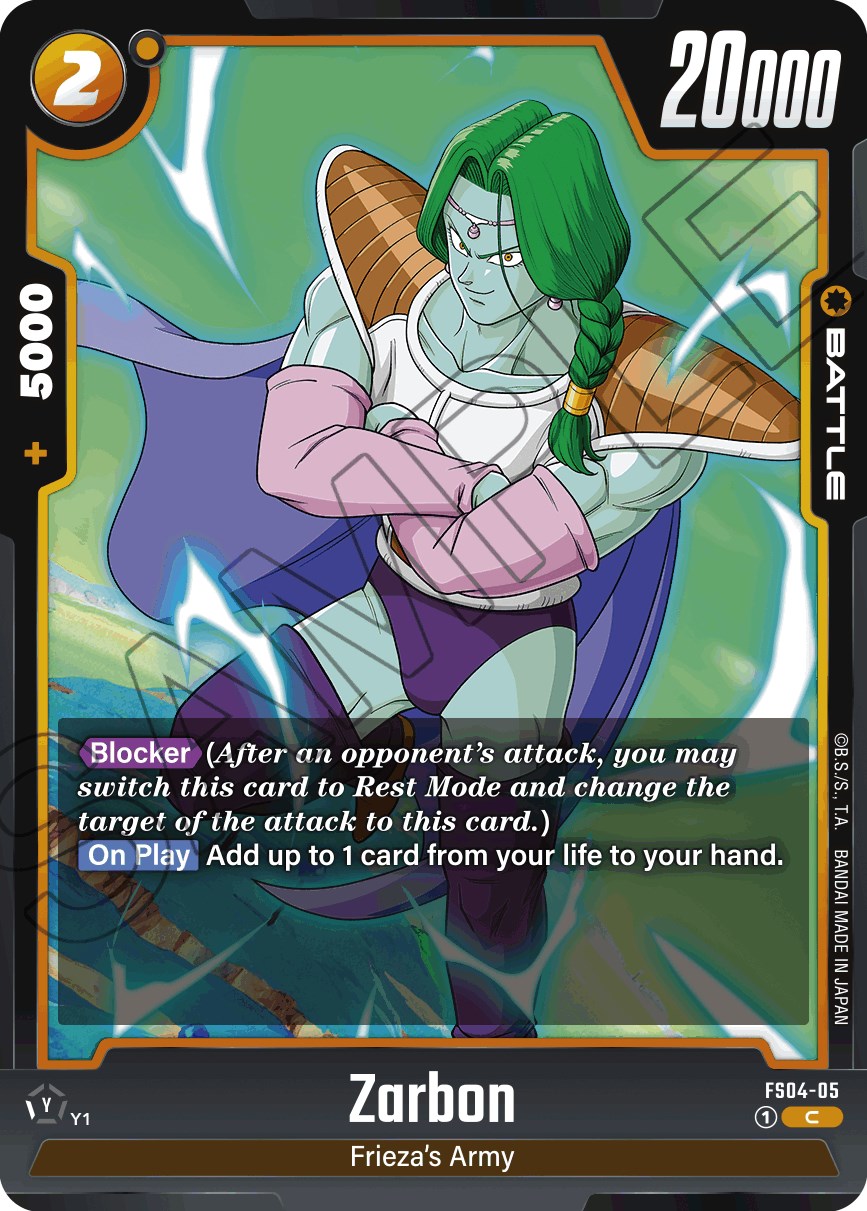 Zarbon [Starter Deck: Frieza] | Fandemonia Ltd